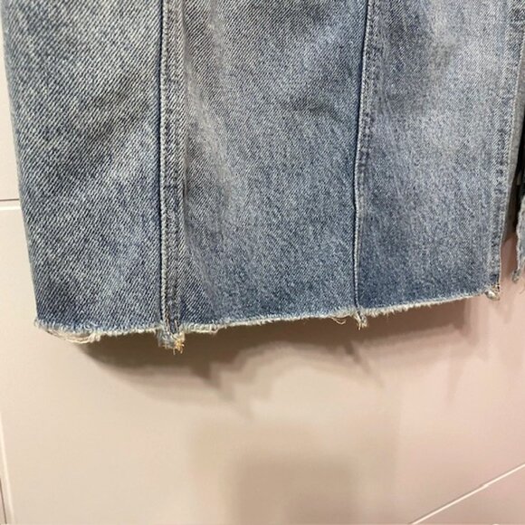 NWOT Free People Mambo Denim Midi Skirt Size 27 - Picture 10 of 16